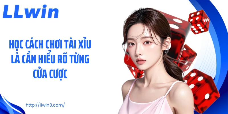 Học cách chơi tài xỉu là cần hiểu rõ từng cửa cược